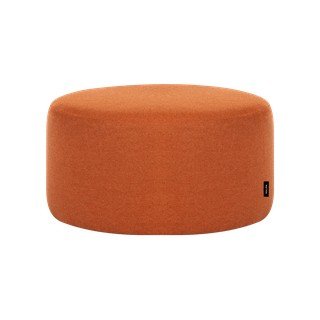 Tabure iz volne v barvi terakote Folk – noo.ma