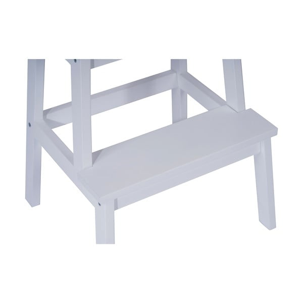 Beli stolček iz kavčukovca Corg - Bonami Selection-image-2