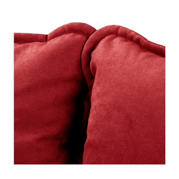 Rdeča sedežna garnitura 193 cm Beata – Ropez-image-1