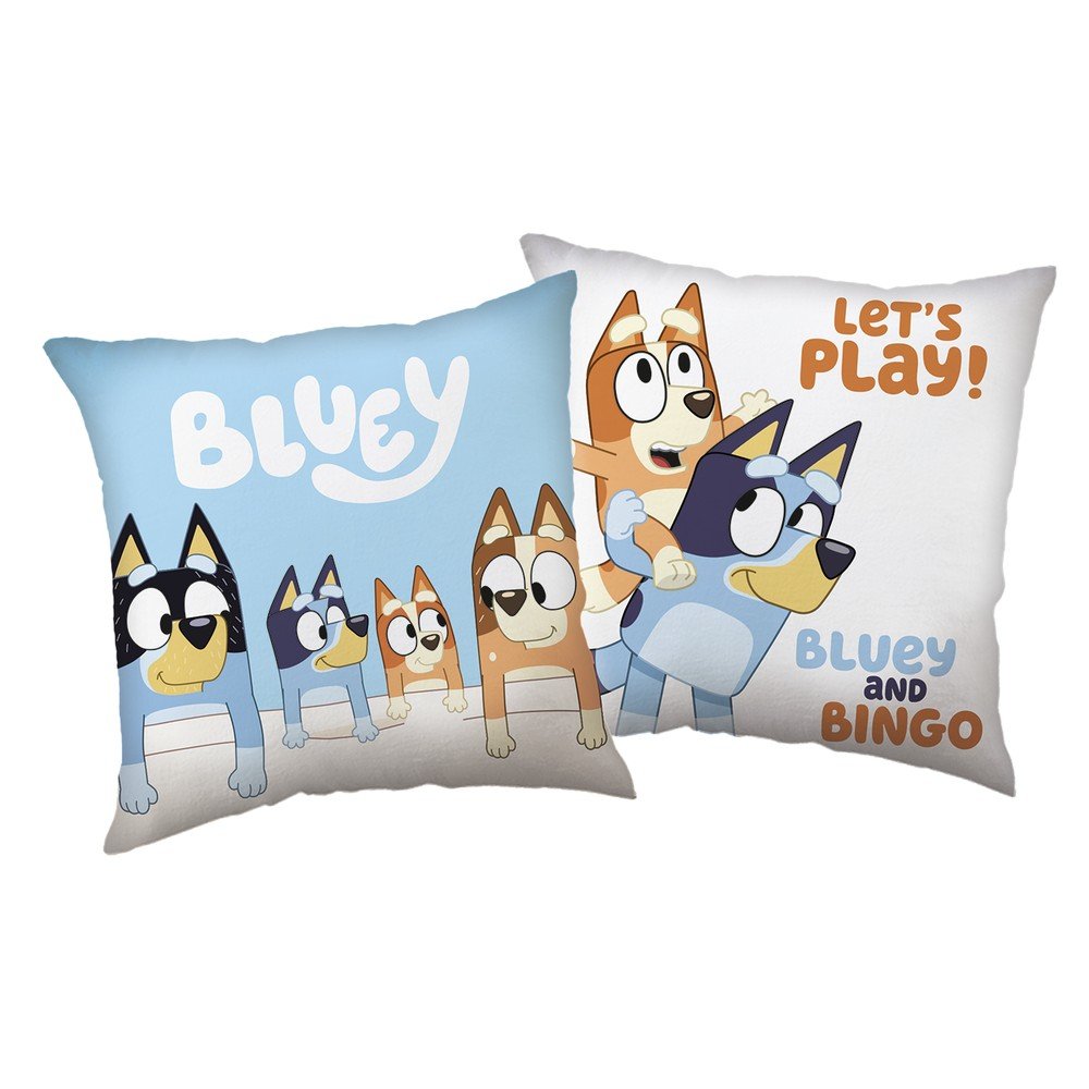 Otroška blazina ø 40 cm Bluey "Let´s Play"