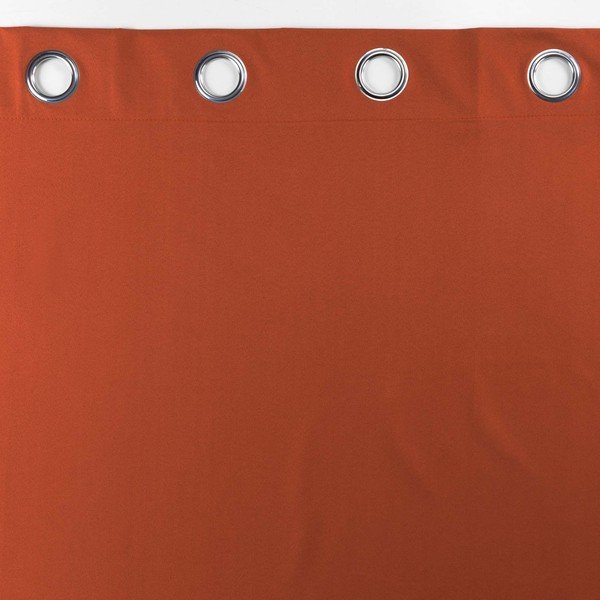Opečnato oranžna zatemnitvena zavesa iz mikrovlaken 140x260 cm Obscure – douceur d'intérieur-image-4