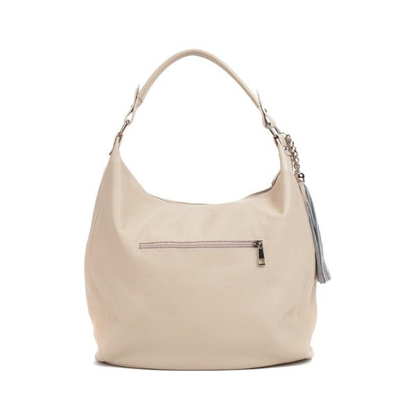 Bež usnjena torbica Sofia Cardoni Bruhna-image-2