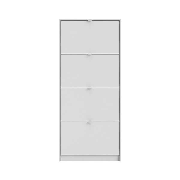 Bela preklopna omarica za čevlje Shoes – Tvilum-image-2