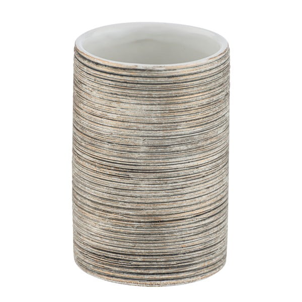 Rjava keramičen lonček za zobno ščetko Wenko Fedio-image-2