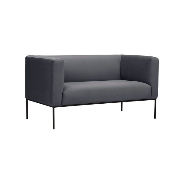 Temno siva zofa Windsor & Co Sofas Neptune, 145 cm-image-2