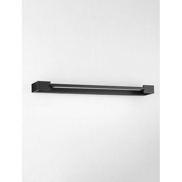 Mat črna aluminijasta LED stenska svetilka Arga – Nova Luce-image-3