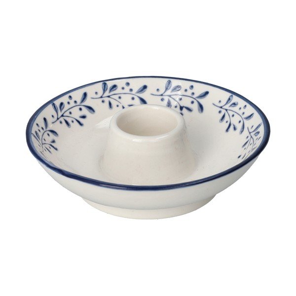 Porcelanast svečnik z božičnim motivom – Dakls