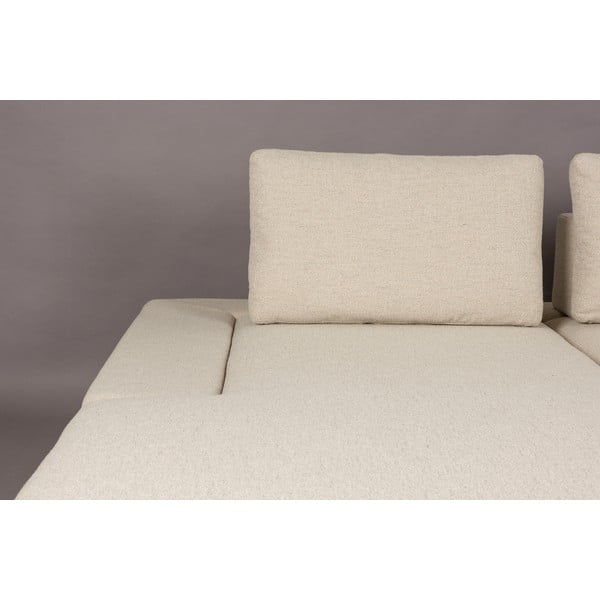 Kremno bela kotna sedežna garnitura (levi kot) Shelly – Dutchbone-image-4