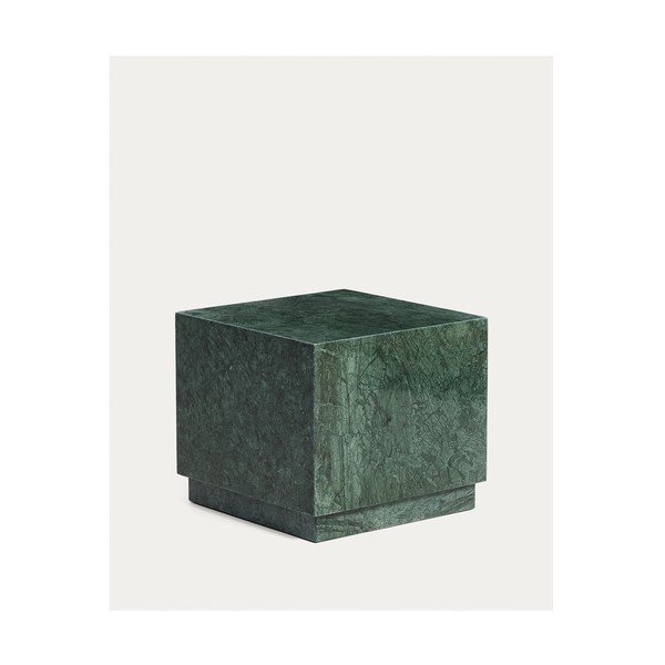 Marmorna stranska mizica 40x40 cm Sorein – Kave Home-image-2