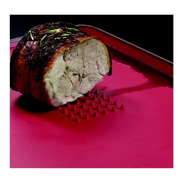 Rdeča večnamenska rezalna podloga Joseph Joseph Cut&Carve-image-3