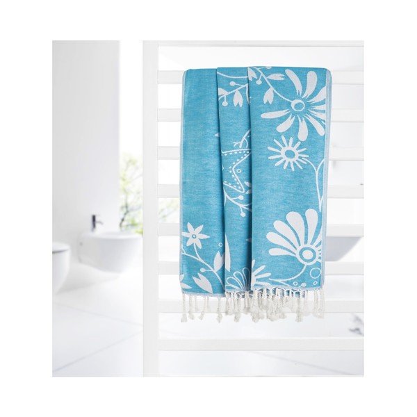 Turkizna brisača za hamam Kate Louise Helene, 165 x 100 cm-image-3