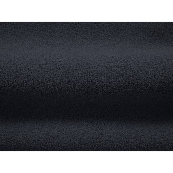 Temno moder fotelj iz tkanine bouclé Chuck – Micadoni Home-image-4