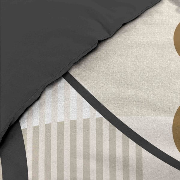 Bež podaljšana bombažna posteljnina za zakonsko posteljo 240x220 cm Santana – douceur d'intérieur-image-3