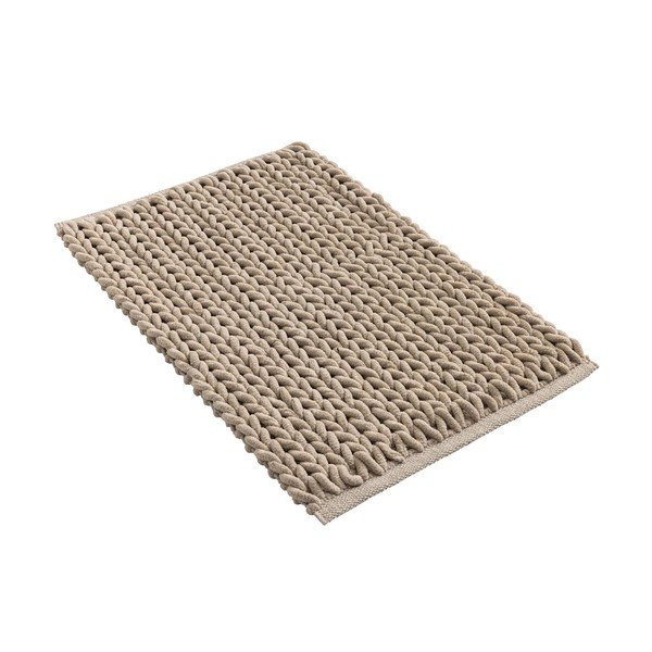 Svetlo rjava kopalniška preproga 50x80 cm Ariel – douceur d'intérieur-image-4