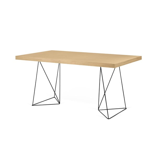 Miza s črnimi nogami TemaHome Multi, 160 x 90 cm-image-4