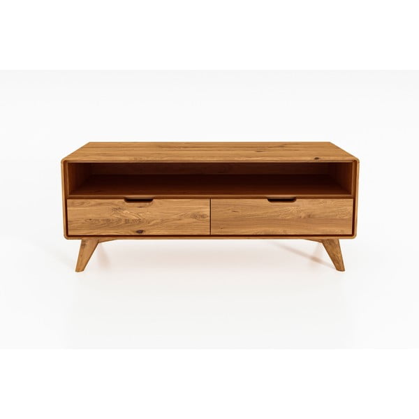 TV omarica iz hrastovega lesa 120x48 cm Greg - The Beds-image-2