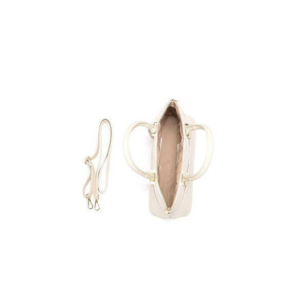 Usnjena torbica Isabella Rhea 1095 Beige-image-3