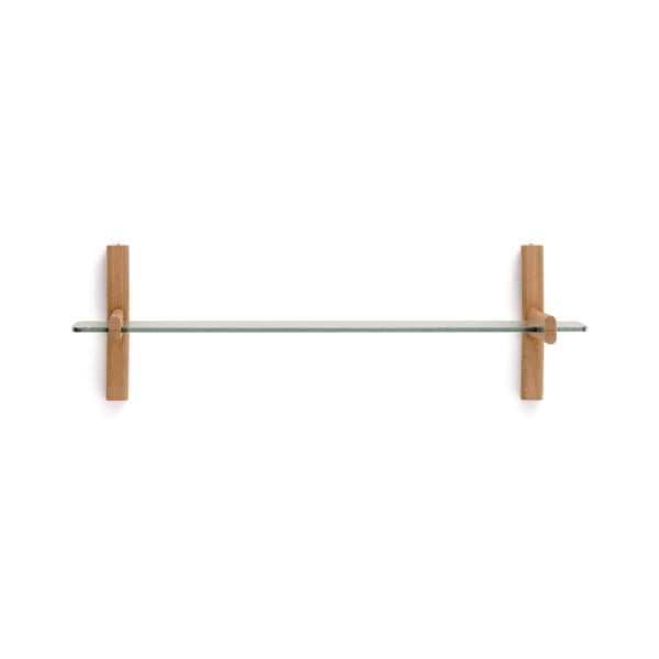 Steklen sistem modularnih polic v naravni barvi 90x28x30,5 cm Sitra – Kave Home