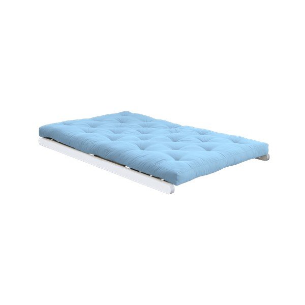 Dvosedežni variabilni ležalnik Karup Figo White/Celeste-image-2