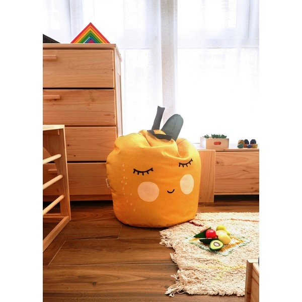 Rumena otroška vreča za sedenje Lemon - Little Nice Things-image-2