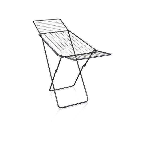 Črno stojalo za sušenje perila 20 m Classic 200 Easy – LEIFHEIT-image-1