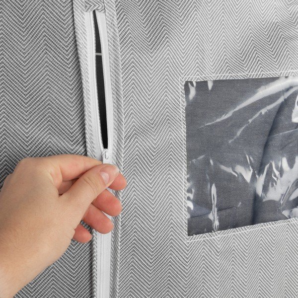 Vreča za oblačila Compactor Boston siva, 60 x 100 cm-image-4