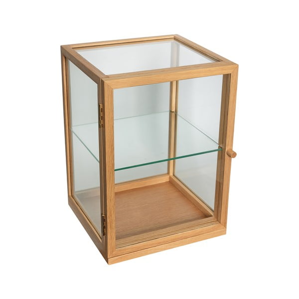 Vitrina v hrastovem dekorju 30x42x30 cm Poetic – Hübsch-image-2