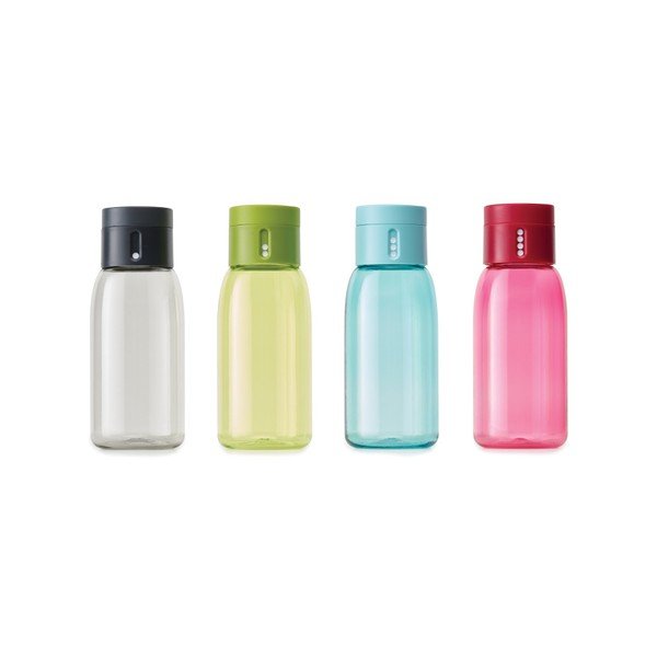 Zelena steklenička s števcem Joseph Joseph Dot, 400 ml-image-1