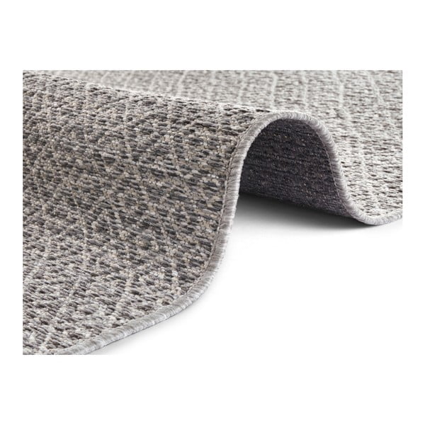 Siva zunanja preproga Elle Decoration Bloom Croix, 200 x 290 cm-image-2