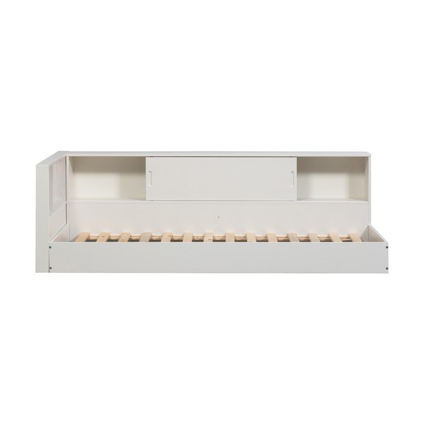 Bela postelja iz masivnega bora brez letvenega dna 90x200 cm Carter – WOOOD-image-3