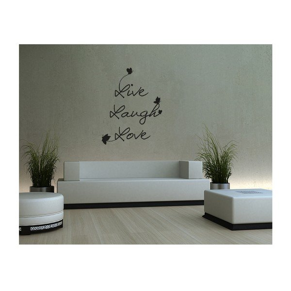 Ambiance Live Laugh Love Nalepka, 55 x 45 cm-image-2