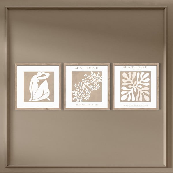 Slike v kompletu 3 ks 30x30 cm Matisse – Styler-image-3