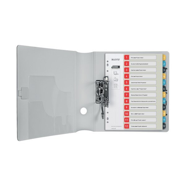 Številčno kazalo z 12 nalepkami Leitz, A4-image-2