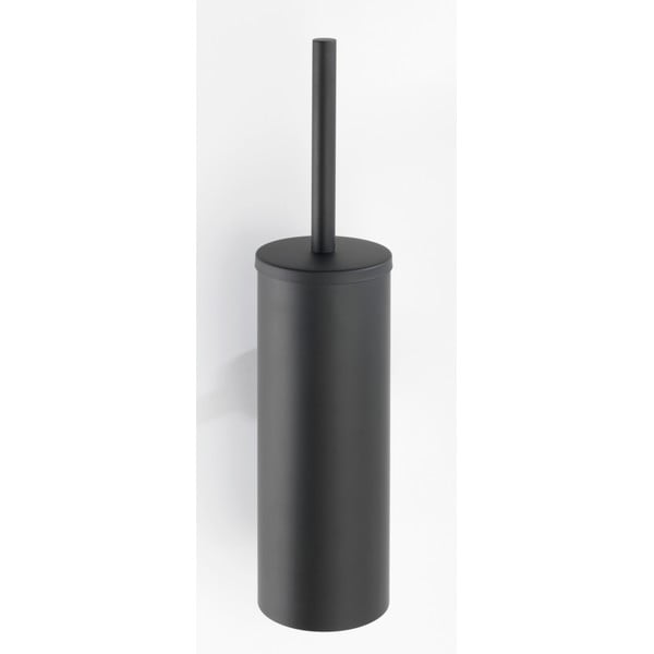 Mat črna stenska WC ščetka iz nerjavečega jekla Bosio – Wenko-image-1