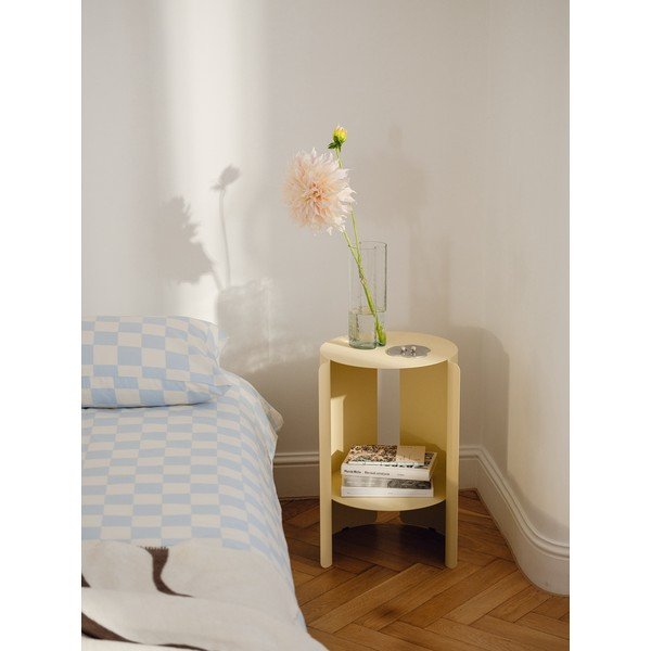 Jeklena okrogla stranska mizica ø 32 cm Wa – noo.ma-image-1