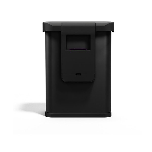 Črn brezstični jeklen koš za smeti 58 l Sensor – simplehuman-image-3