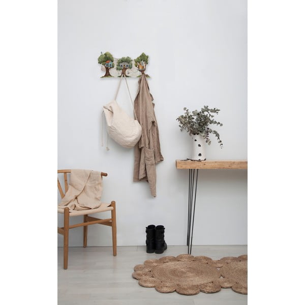 Zeleni otroški stenski obešalnik Tree House - Little Nice Things-image-1