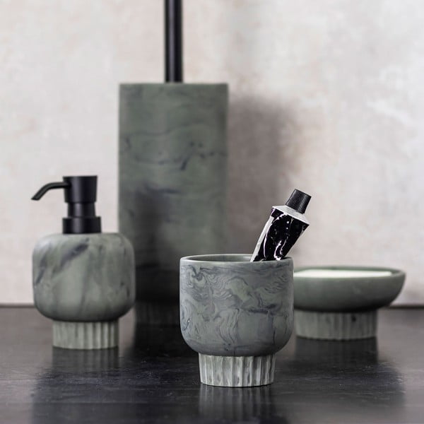 Zelena lončena skodelica za zobne ščetke Attitude - Mette Ditmer Denmark-image-3