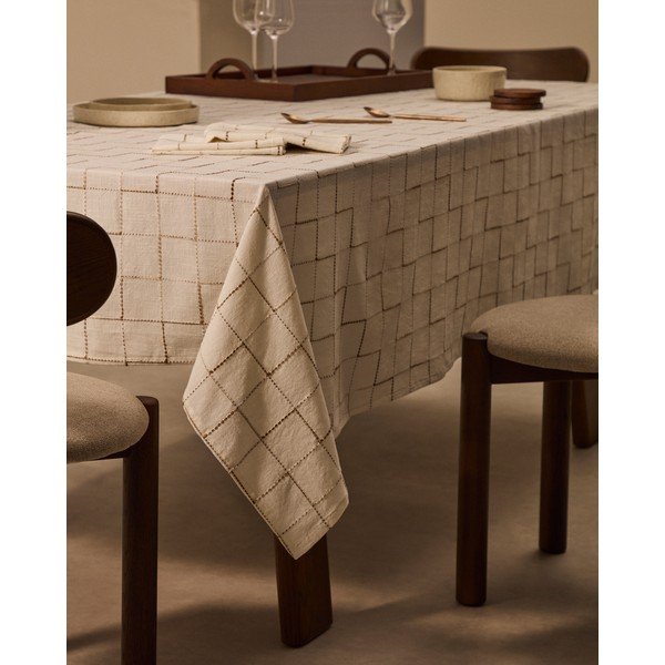 Bombažen namizni prt 170x250 cm Ersen – Kave Home-image-1