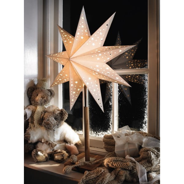 Bela božična svetlobna dekoracija Solvalla – Markslöjd-image-1