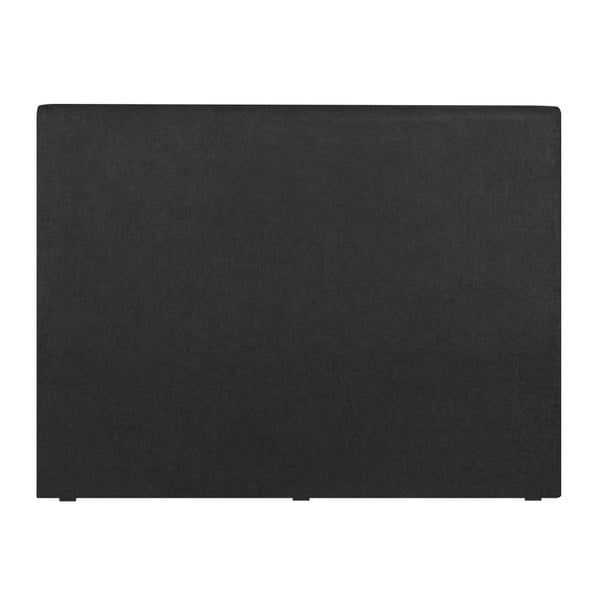 Črna vzglavna deska Cosmopolitan design Neapelj, širina 182 cm-image-1
