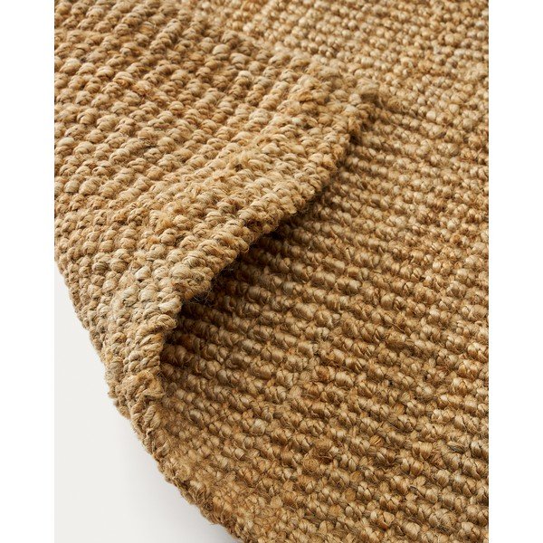 Ročno tkana preproga iz jute v naravni barvi 160x230 cm Madelin – Kave Home-image-3