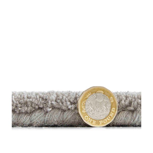 Siva volnena preproga Think Rugs Elements Circle, 120 x 170 cm-image-3