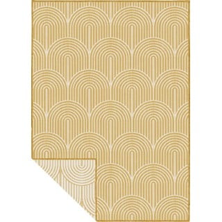 Oker rumena zunanja preproga 240x330 cm Pangli Ochre – Hanse Home