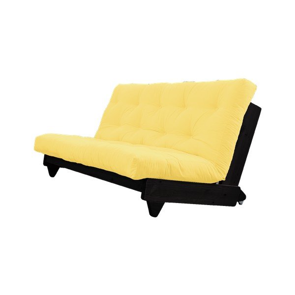 Raztegljiv kavč Karup Design Fresh Black/Yellow-image-3
