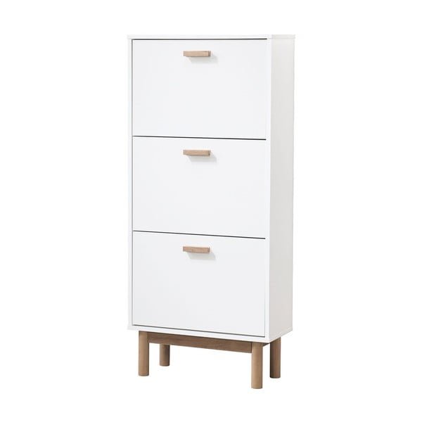 Bela preklopna omarica za čevlje Melanie – Støraa