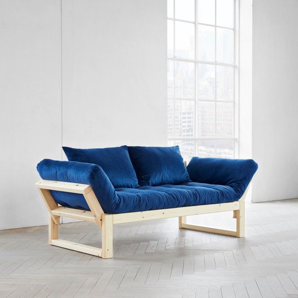 Spremenljiv kavč Karup Edge Natural/Velvet Navy-image-1