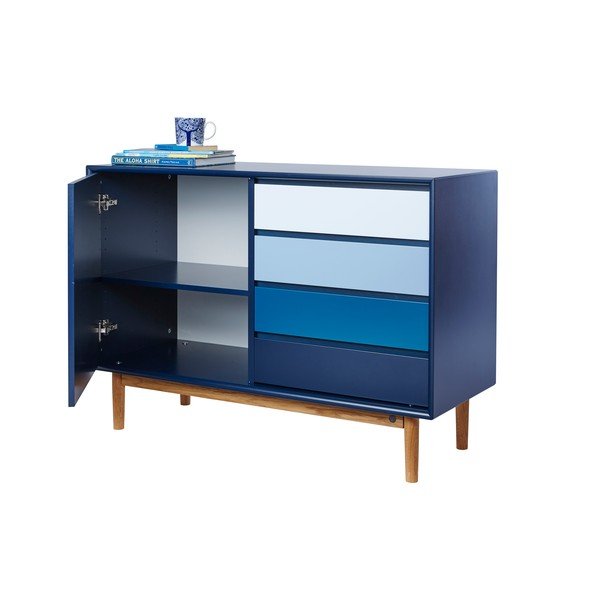 Temno modra komoda Tom Tailor Color Box, 114 x 80 cm-image-3