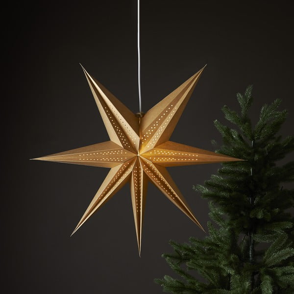 Božična svetlobna dekoracija v zlati barvi ø 60 cm Point - Star Trading