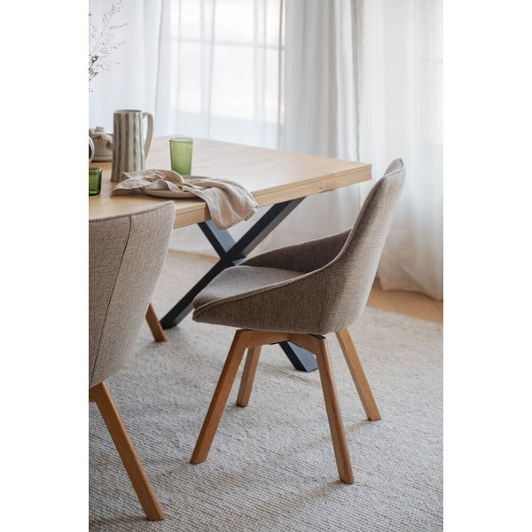 Bež jedilni stoli v kompletu 2 ks Alison – Rowico-image-2